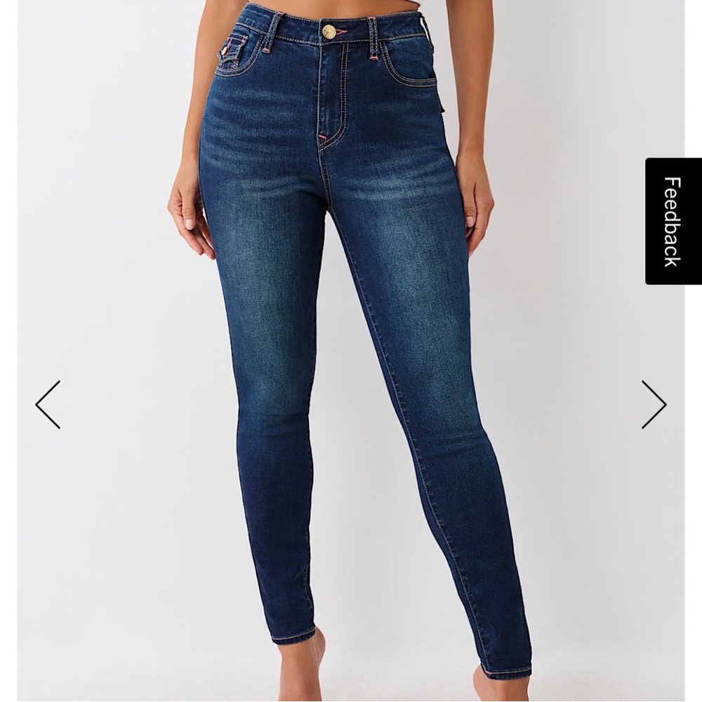 True Region Halle High Rise Super Skinny Jeans 
Size 28